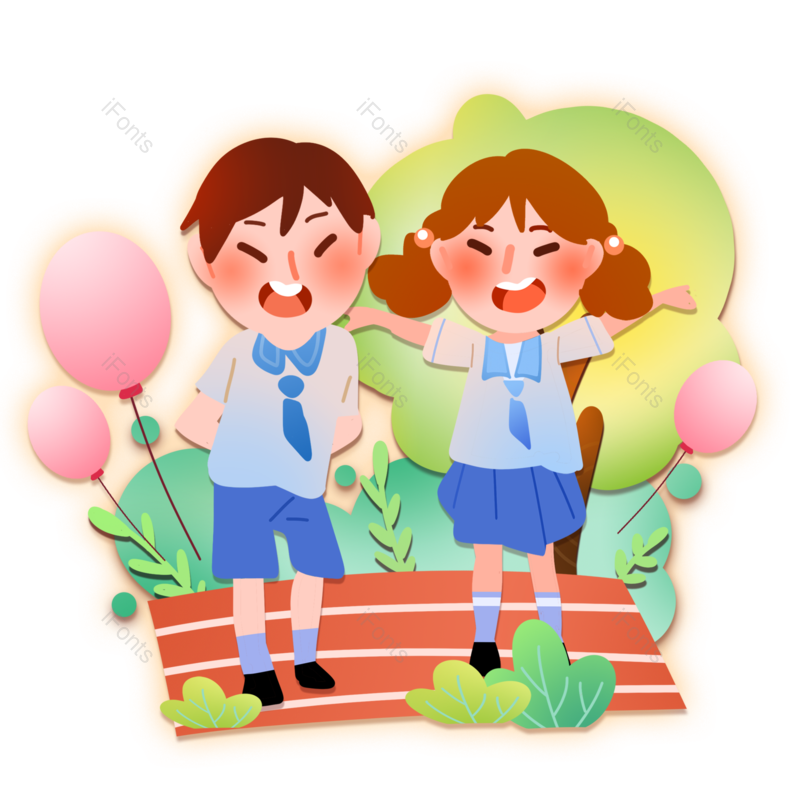 卡通图片,学习元素,儿童PNG,插画免抠素材